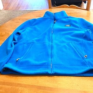 Mens LL Bean XXL Tall zip up fleece